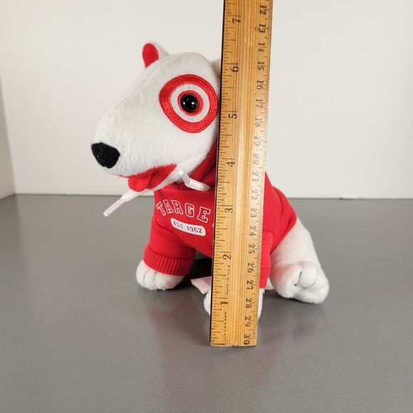 Target Bullseye Dog Plush 2023 Hoodie Recruitment TAG0201 7" Stuffed Toy - Picture 6 of 16
